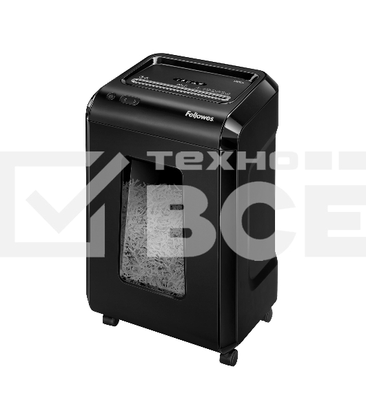 Шредер Fellowes Powershred 92Cs FS-1719301 {P-4, 4х38мм, 18лст., 25лтр., уничтожает: скобы, карты, скрепки, CD}