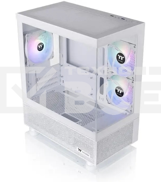 Корпус Thermaltake View 170 TG ARGB белый без БП mATX 4x120mm 2x140mm 1x200mm 2xUSB3.0 audio bott PSU