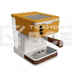 Кофеварка эспрессо BQ CM2006 желтый, исп. кофе - молотый, 1.7 л, 850 Вт, 20 Бар., фото 1