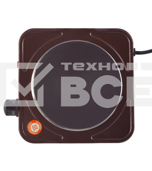 Электрическая плитка Centek CT-1506 (Siberia) 1конф ЧУГУН 155мм, 1000Вт, индикатор работы