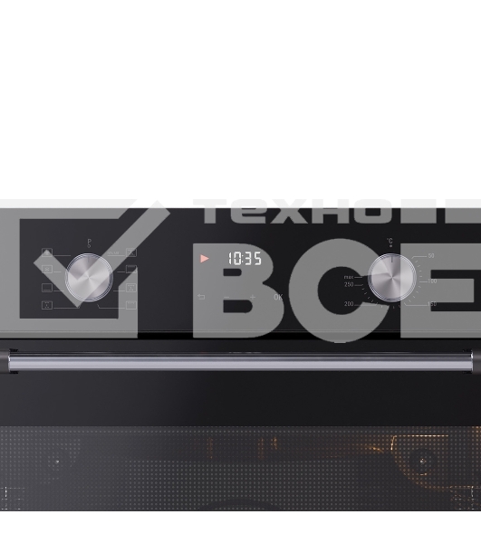 Электрический духовой шкаф LEX EDP 680 BL MAX, встраиваемый, черный