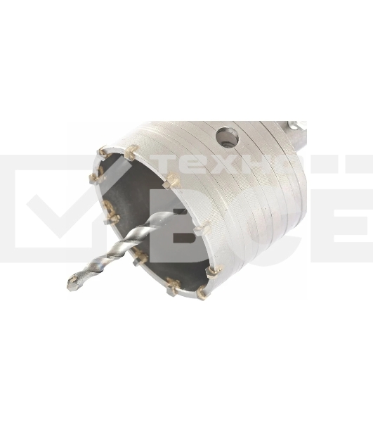Коронка в сборе MATRIX М22x80 мм, SDS PLUS 70331