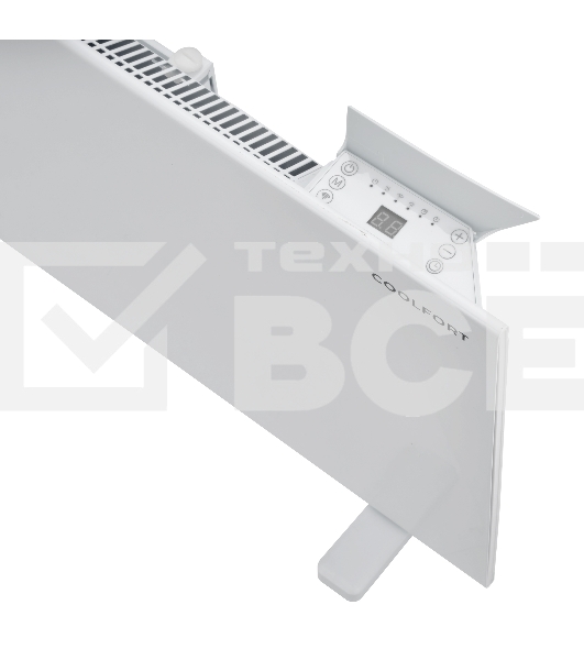 Конвектор Coolfort CF-3942 белый, 2000 Вт, 20 м2, термостат, дисплей, WiFi