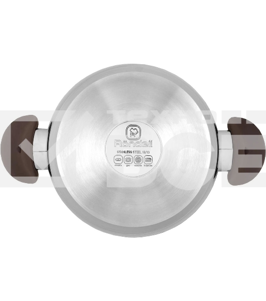 Кастрюля Rondell Coffee Bean RDS-1645, 5.7 л, 24 см, без крышки, стальной