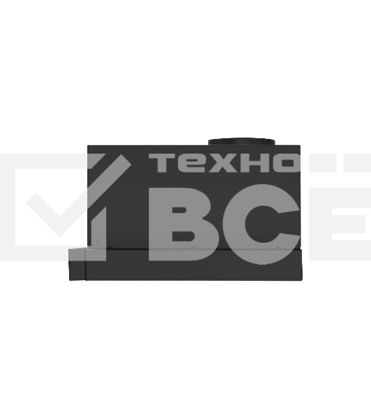 Кухонная вытяжка HOMSair FLAT 60 Glass черный
