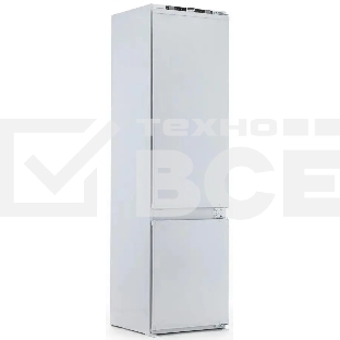 Встраиваемый холодильник Beko Diffusion BCNA306E2S двухкамерный белый