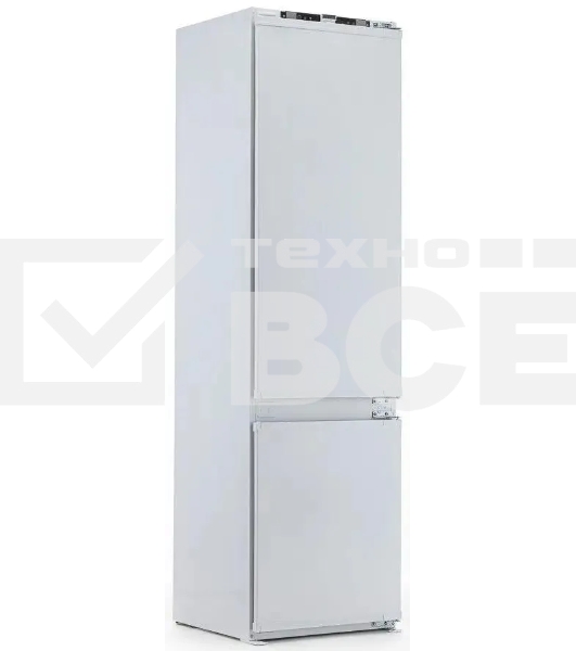 Встраиваемый холодильник Beko Diffusion BCNA306E2S двухкамерный белый