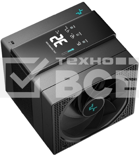 Кулер для процессора DEEPCOOL ASSASSIN IV VC VISION черный, 120 мм, алюминий/медь, 1800 об/мин, 29.3 дБ, 4 pin, 300 Вт, 172 мм