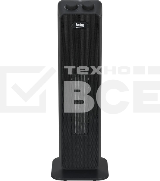 Тепловентилятор Beko Winter Range RHP 6320 B черный, 2000 Вт, 25 м2, термостат