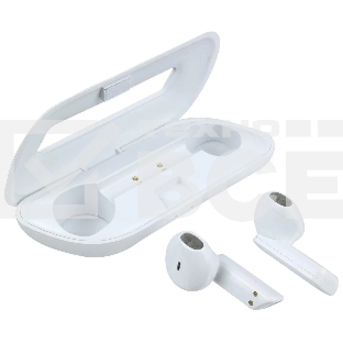 Гарнитура HIPER TWS MINI White HTW-APX22 /внутриканальные/Bluetooth 5.3/сенсорное управление/до 4 ч.работы до 180 ч.ожидания/кейс 300 мАч/USB Type-C/белый (HTW-APX22)