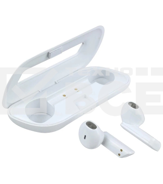 Гарнитура HIPER TWS MINI White HTW-APX22 /внутриканальные/Bluetooth 5.3/сенсорное управление/до 4 ч.работы до 180 ч.ожидания/кейс 300 мАч/USB Type-C/белый (HTW-APX22)
