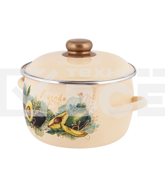 Набор посуды APPETITE N41P123 Avocado эмал (2 предмета)