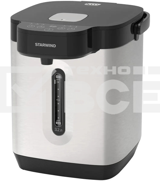 Термопот Starwind STP2725 3.2л. 800Вт серебристый/черный