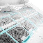 Кондиционер сплит-система Ballu Eco Smart DC BSYI-08HN8_V4 инвертор, 8000 BTU, 23 м², 20 дБ, охлаждение, обогрев, осушение, белый, фото3