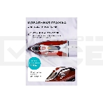 Утюг Galaxy GL 6131, оранжевый, паровой, 2500 Вт, подача пара до 50 г/мин, паровой удар до 230 г/мин, функции: автоотключение, самоочистка, антикапля, антинакипь, функция увлажнения, вертикальное отпаривание, керамическое покрытие подошвы, защита от перегрева, индикатор нагрева, резервуар для воды 370 мл, фото8