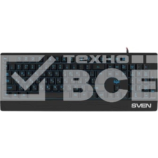 Клавиатура Sven KB-G8300 проводная, USB Type-A, чёрный