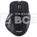 Мышь беспроводная Acer OMR140 черный, 1600 dpi, радиоканал, USB, кнопки - 6, фото 1