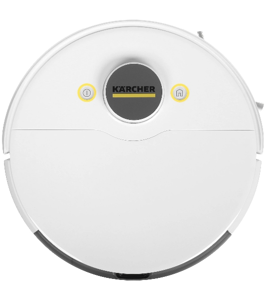 Робот-пылесос Karcher RCV 5 белый 5200 мAч Li-Ion, уборка сухая/влажная, пылесборник контейнер 0.33 л