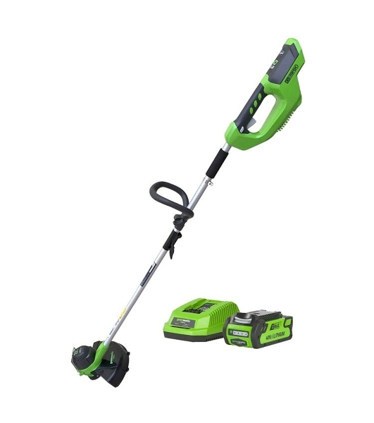 Триммер аккумуляторный GREENWORKS G40LTK4, 40 В, 4 Ач