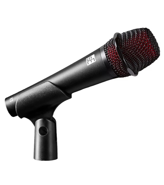 Микрофон динамический sE Electronics V3 50 Гц - 16 кГц, кардиоида, комплектация: микрофонный зажим, адаптер с резьбой, чёрная ветрозащита, транспортировочный чехол на молнии