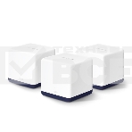 Система Mercusys MESH AC1900 Whole Home Mesh Wi-Fi System, 3× Internal Antennas, 3×GB ports (WAN/LAN) (3-pack), фото 1