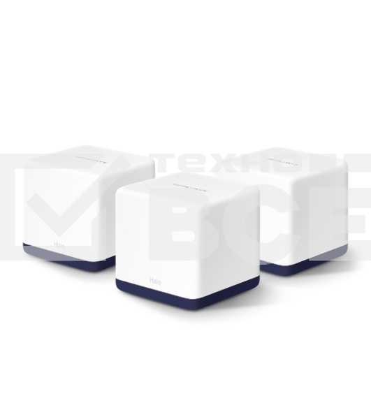 Система Mercusys MESH AC1900 Whole Home Mesh Wi-Fi System, 3× Internal Antennas, 3×GB ports (WAN/LAN) (3-pack)