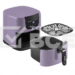 Аэрогриль Endever Skyline AF-127, фиолетовый, мощность 1800 Вт, объем 4,5 л, 7 авторежимов, температура 80-200 С, 2 шт/уп., фото4