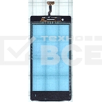 Сенсорное стекло (тачскрин) для OPPO Neo 5 (2015), черное, фото2