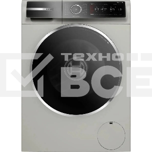 Стиральная машина Bosch Serie 8 WGB2440XME серебро, загрузка фронтальная 9 кг, 1400 об/мин., класс: А+++