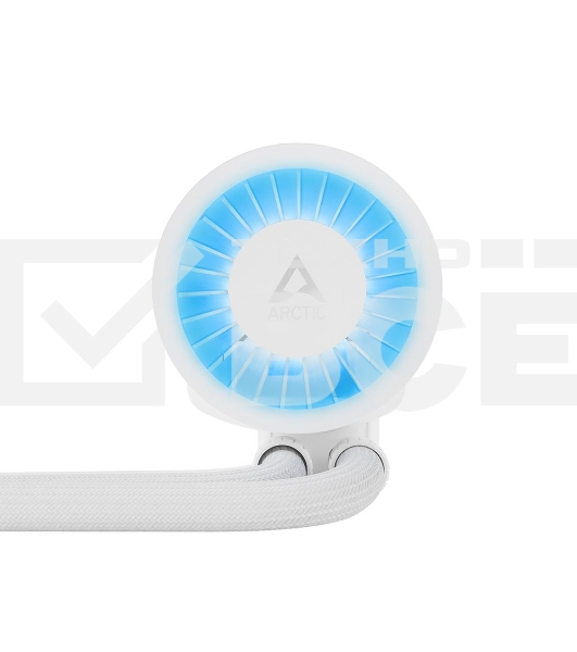 Жидкостная система охлаждения Arctic Liquid Freezer III 240 A-RGB белый, 120 мм, алюминий, 2800 об/мин, 25 дБ, 4 pin, 250 Вт