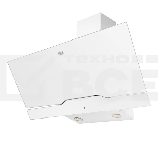 Вытяжка наклонная DeLonghi Linea 915 BB белый, 90 см, 1200 куб. м/ч, 56 дБ