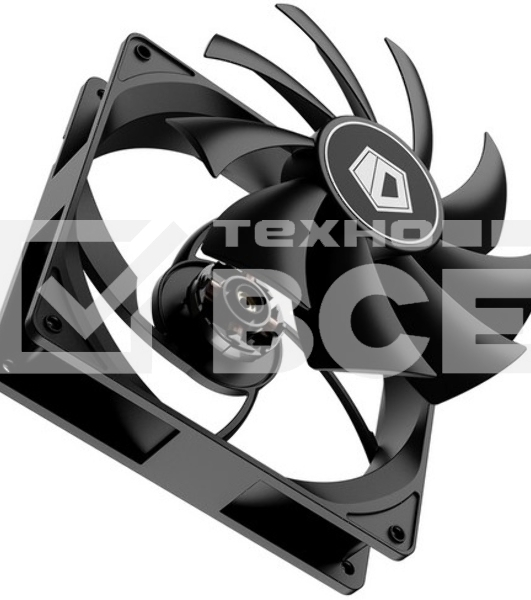 Вентилятор для корпуса ID-Cooling FL-12025K черный 120мм 1250rpm 21db 3-pin