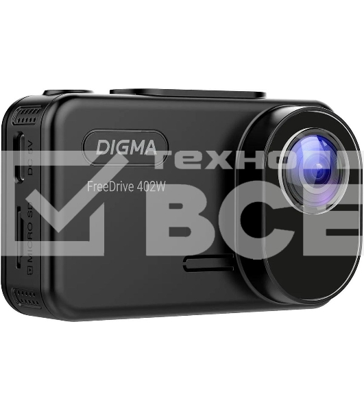 Видеорегистратор Digma FreeDrive 402W черный 8Mpix 2160x3840 170гр. SA 223