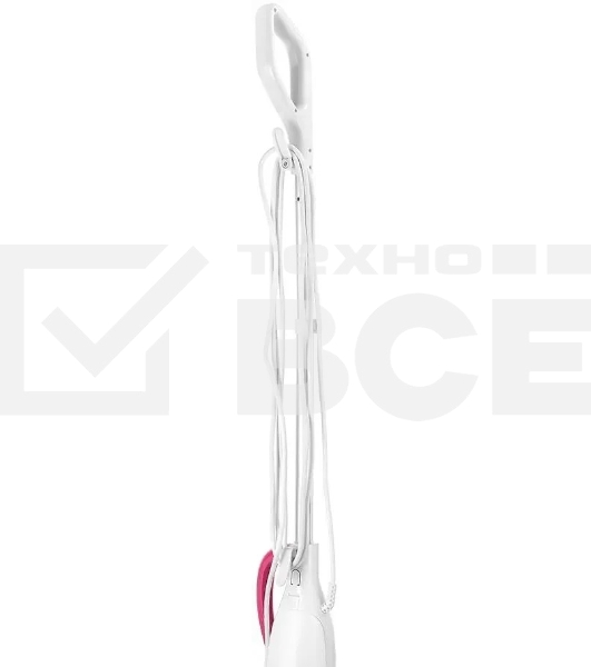 Швабра паровая Kitfort КТ-1096 белый/малиновый