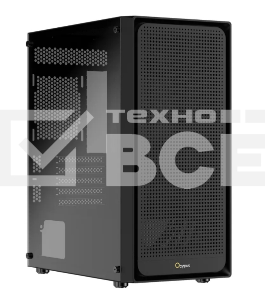 Корпус Ocypus Gamma C50 без БП черный (Gamma-C50-BKG000XX-GL)