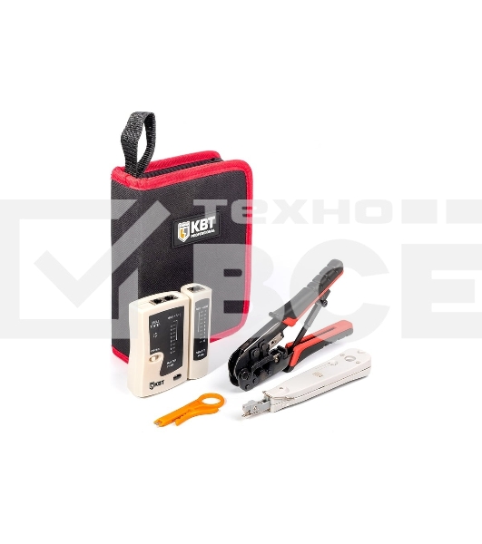 Набор для работ с сетевым кабелем LAN-4