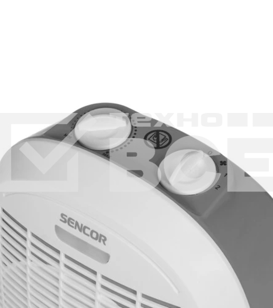 Тепловентилятор Sencor SFH 7017WH, белый, 2000 Вт, 20 м2, термостат