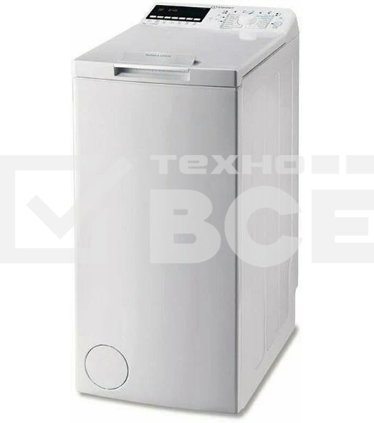Стиральная машина Indesit BTWB 7220P EU N белый, загрузка вертикальная 7 кг, 1200 об/мин., класс: А
