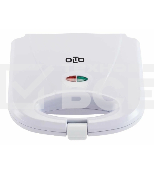 Вафельница OLTO WA-1017 750 Вт, антипригарное покрытие, защита от перегрева, белый