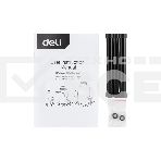 Домкрат бутылочный гидравлический Deli DQ71012 макс.грузоподъемность 12 т, фото2