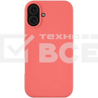 Чехол (клип-кейс) uBear для Apple iPhone 16 Plus Touch with MagSafe коралловый (CS416CR67PTH-I24M)