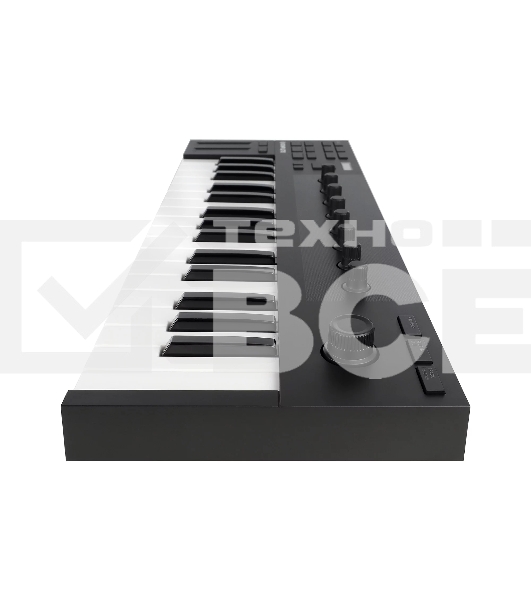 Клавиатура MIDI [26154] Native Instruments [Komplete Kontrol M32] 32 клавиши, мини-клавиатура, 8 сенсорных ручек, 2 сенсорные полосы, 4-направленный push-энкодер, OLED-дисплей, вход для педали