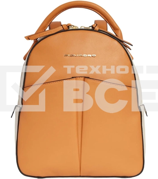 Рюкзак женский Piquadro Ashley CA6454W134/AR охра/бежевый кожа
