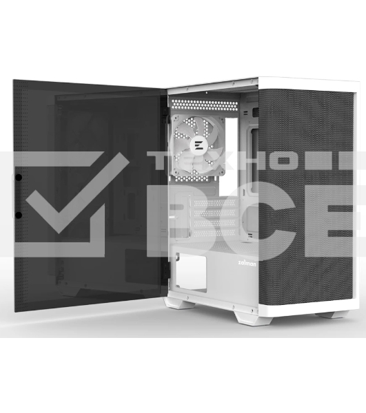 Компьютерный корпус MiniTower Zalman M4 белый mATX (без блока питания)