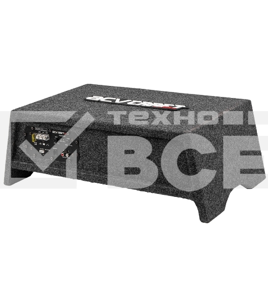 Сабвуфер ACV CRAFT FS10A активный/корпусной плоский/1800Вт/25см/SPL-108дБ/темно-серый