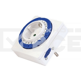 Розетка Smartbuy (SBE-STM1) таймер механический, 3600 Вт