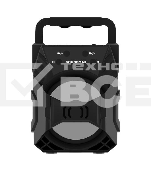 Портативная колонка SOUNDMAX SM-PS5027B черный