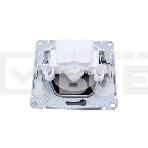 Механизм розетки 1-м СП AtlasDesign 16А IP20 без заземл. сталь SchE ATN000941, фото2