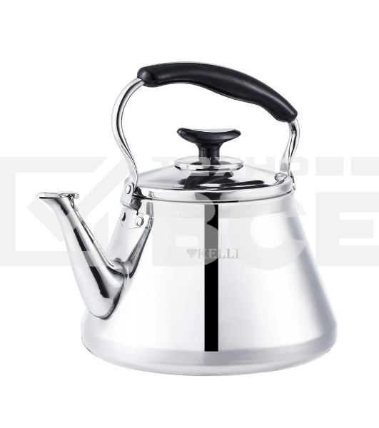 Металлический чайник со свистком Kelli KL-3120 2 л