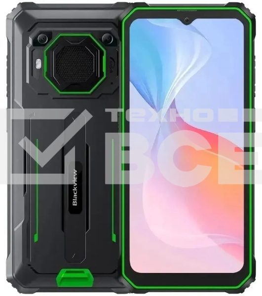 Смартфон BLACKVIEW BV6200 PLUS 8/128Gb, зеленый